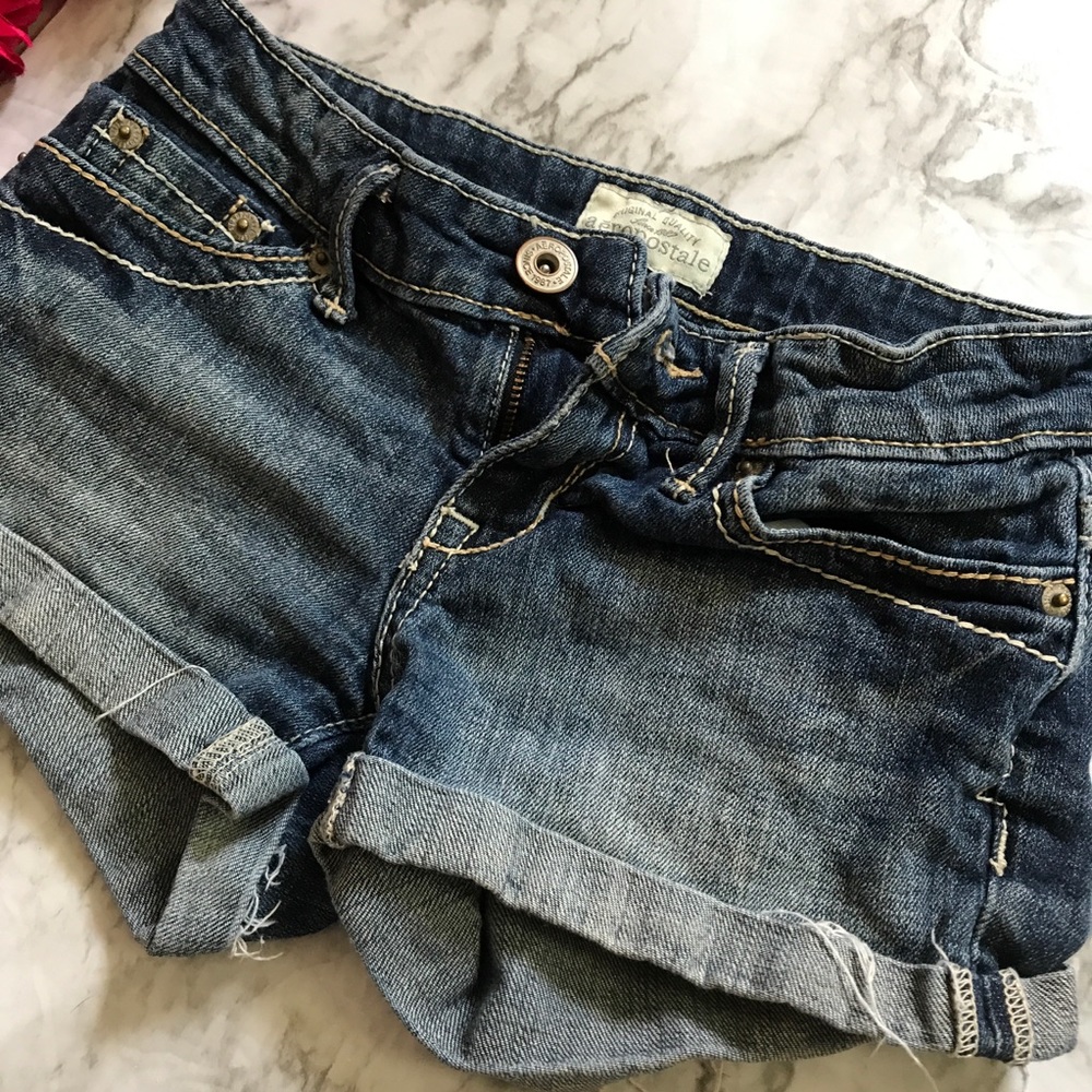 ☠️*3for$25* || distressed/worn tiny aero denim▪️